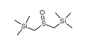 bis<(trimethylsilyl)methyl>sulfoxide结构式