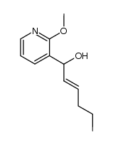 1-(2-methoxy-3-pyridyl)-(E)-2-hexen-1-ol结构式