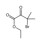 ethyl 3-bromo-3-methyl-2-oxobutanoate Structure