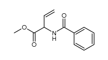 N-benzoyl vinyl glycine methyl ester Structure