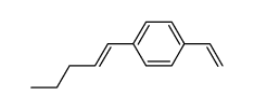 1-(pent-1-en-1-yl)-4-vinylbenzene结构式
