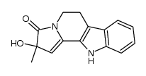 2-hydroxy-2-methyl-5,6-dihydro-11H-pyrrolo[1',2':1,2]pyrido[3,4-b]indol-3[2H]-one Structure