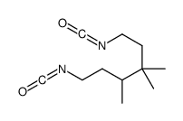 1,6-diisocyanato-3,3,4-trimethylhexane Structure