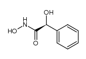 (2S)-(+)-2-hydroxy-2-phenylacetohydroxamic acid Structure