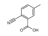 2-cyano-5-methylbenzoic acid Structure