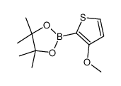 3-Methoxythiophene-2-boronic acid pinacol ester Structure