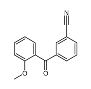 3-CYANO-2'-METHOXYBENZOPHENONE Structure