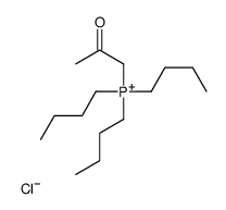 tributyl(2-oxopropyl)phosphanium,chloride结构式