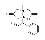 MIDA (2-oxo-1-phenylethyl)boronate structure