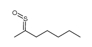 heptan-2-ylidene-l4-sulfanone Structure