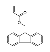 9H-fluoren-9-ylmethyl prop-2-enoate结构式