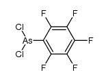 Pentafluorphenyl-dichlorarsan结构式