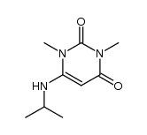 6-isopropylamino-1,3-dimethyl-1H-pyrimidine-2,4-dione Structure