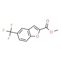 Methyl 5-(trifluoromethyl)-1-benzofuran-2-carboxylate Structure