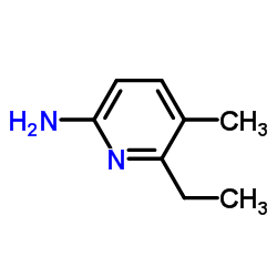 2-Pyridinamine,6-ethyl-5-methyl-(9CI) structure