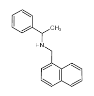 NAPHTHALEN-1-YLMETHYL-(1-PHENYL-ETHYL)-AMINE结构式