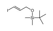 tert-butyl-(3-iodoprop-2-enoxy)-dimethylsilane Structure