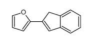 2-(1H-inden-2-yl)furan Structure