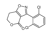 3-(2,6-dichlorophenyl)-6,7-dihydropyrano[3,4-d][1,2]oxazol-4-one Structure