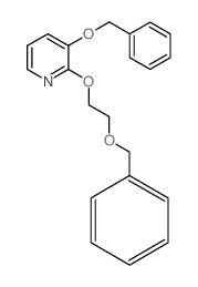 3-(Benzyloxy)-2-(2-(benzyloxy)ethoxy)pyridine Structure