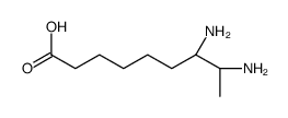 (7R,8S)-7,8-diaminononanoic acid Structure