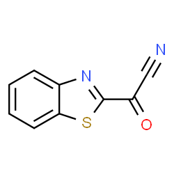 2-Benzothiazoleacetonitrile,alpha-oxo-(9CI) structure