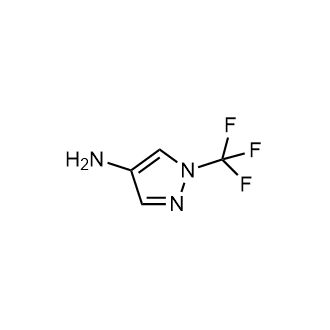 1-(Trifluoromethyl)-1H-pyrazol-4-amine structure