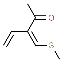 4-Penten-2-one, 3-[(methylthio)methylene]-, (Z)- (9CI) structure