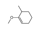 1-methoxy-6-methylcyclohex-1-ene Structure