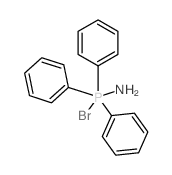 (amino-bromo-diphenyl-phosphoranyl)benzene结构式