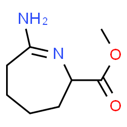 2H-Azepine-2-carboxylicacid,7-amino-3,4,5,6-tetrahydro-,methylester(9CI) Structure