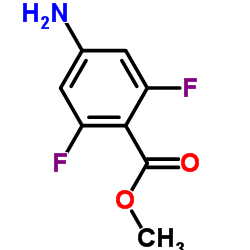 Methyl 4-amino-2,6-difluorobenzoate structure