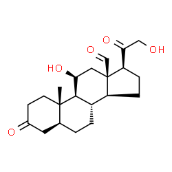 3BETA, 5BETA-TETRAHYDROALDOSTERONE结构式