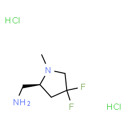 [(2S)-4,4-二氟-1-甲基吡咯烷-2-基]甲胺盐酸盐图片