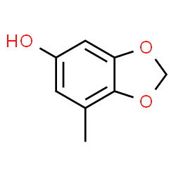 1,3-Benzodioxol-5-ol,7-methyl-结构式