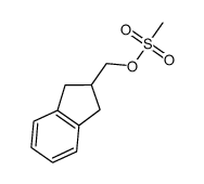 1H-INDENE-2-METHANOL,2,3-DIHYDRO-,2-METHANESULFONATE结构式