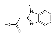2-Benzimidazoleaceticacid,1-methyl-(7CI,8CI) Structure