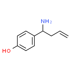 4-(1-AMINOBUT-3-ENYL)PHENOL Structure