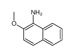 2-甲氧基萘-1-胺结构式