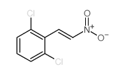 2,6-dichloro-omega-nitrostyrene structure