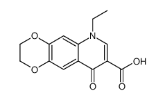 6-ethyl-9-oxo-2,3-dihydro-[1,4]dioxino[2,3-g]quinoline-8-carboxylic acid Structure