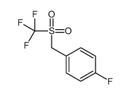 1-fluoro-4-(trifluoromethylsulfonylmethyl)benzene图片