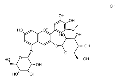 Petunidin 3,5-diglucoside Structure