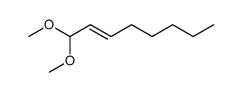 1,1-dimethoxy-oct-2-ene Structure