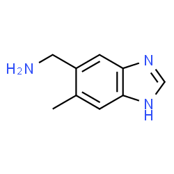 1H-Benzimidazole-5-methanamine,6-methyl-(9CI) picture
