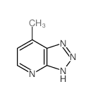3H-1,2,3-Triazolo[4,5-b]pyridine,7-methyl-结构式