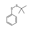 (tert-butyldisulfanyl)benzene Structure