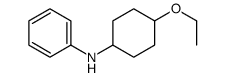 Benzenamine, N-(cis-4-ethoxycyclohexyl)- (9CI) Structure