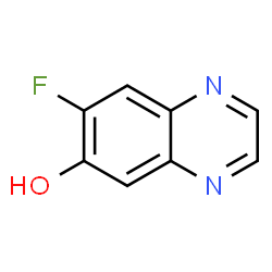 6-Quinoxalinol,7-fluoro-(9CI)结构式