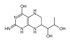 7-(1,2-dihydroxypropyl)-5,6,7,8-tetrahydrobiopterin结构式